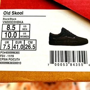 Authentic Vans Old Skool